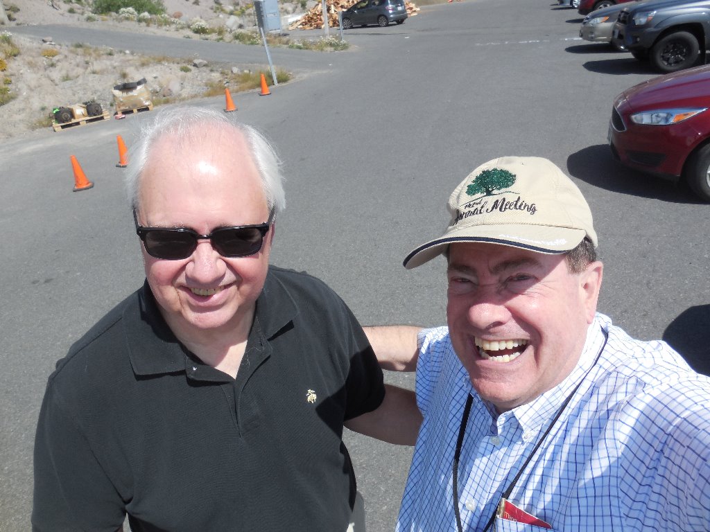 Sam Rumore and Steve Peifer at Mt. Hood Oregon